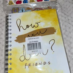 Friends Tabbed Journal NEW